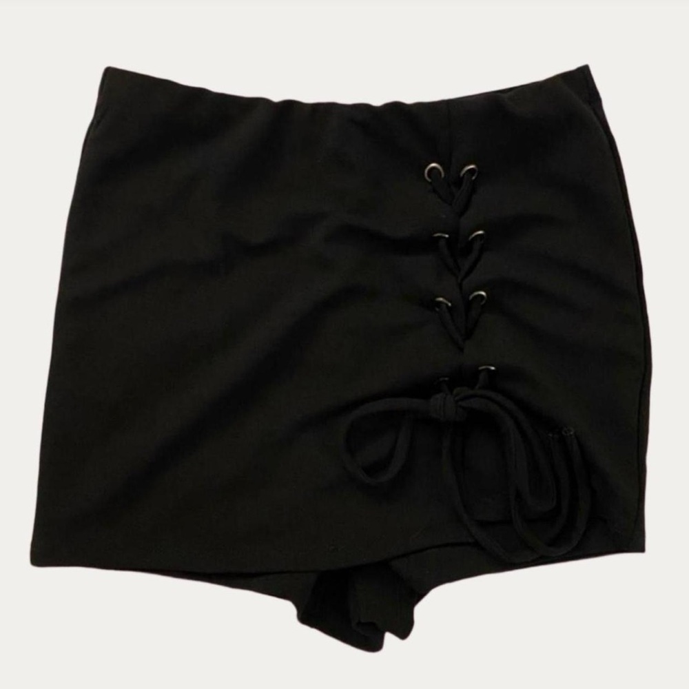 Shein Lace Up Skort